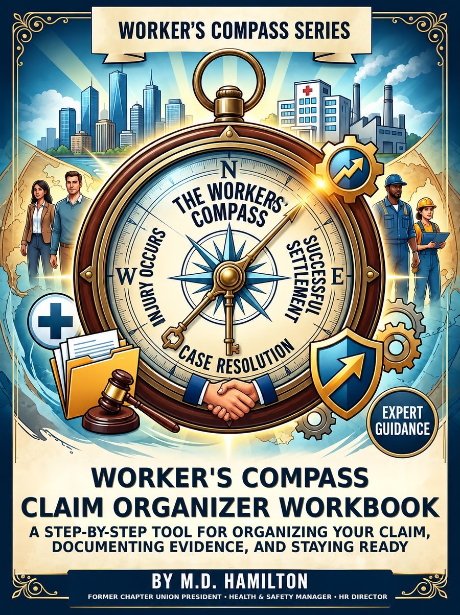 Worker's Compass Claim Organizer Workbook cover